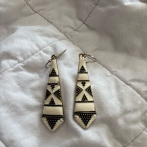 Aztec style earrings